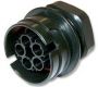 Weatherproof/Waterproof Connectors - TeePlug & Sockets - THB.406.A1G - TeePlug Panel-mount 2 pole Screw terminal 7mm to 14mm cable diameter, 4 mm max conductor size IP68 17.5A 400V 1 cable entry