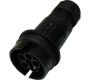Weatherproof/Waterproof Connectors - TeePlug & Sockets - THB.408.A2A - TeePlug to be used with THB.408, 5 pole Screw terminal 7mm to 14mm cable diameter, 4 mm max conductor size IP68 17.5A 400V 1 cable entry