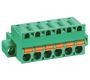 PCB Terminal Blocks, Connectors and Fuse Holders - Pluggable Cable Mounting - Pluggable (Female) - TLPSW-302V-04P - 4 Pole Pluggable type Horizontal 5.08mm pitch 12A(UL) 300V(UL)